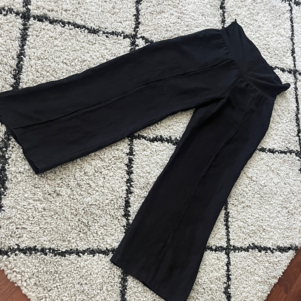 4hour Dreamers Classic Black Linen Pant Small